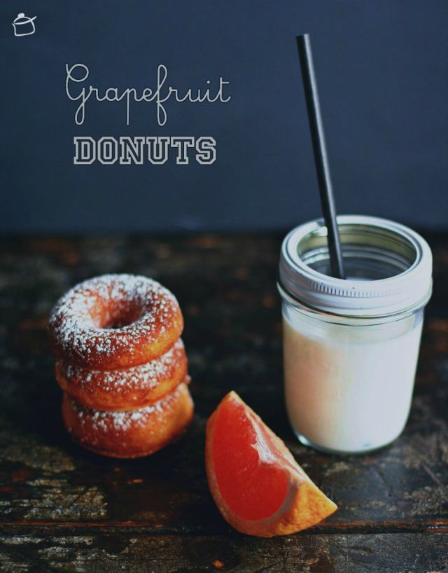 grapefruit donuts